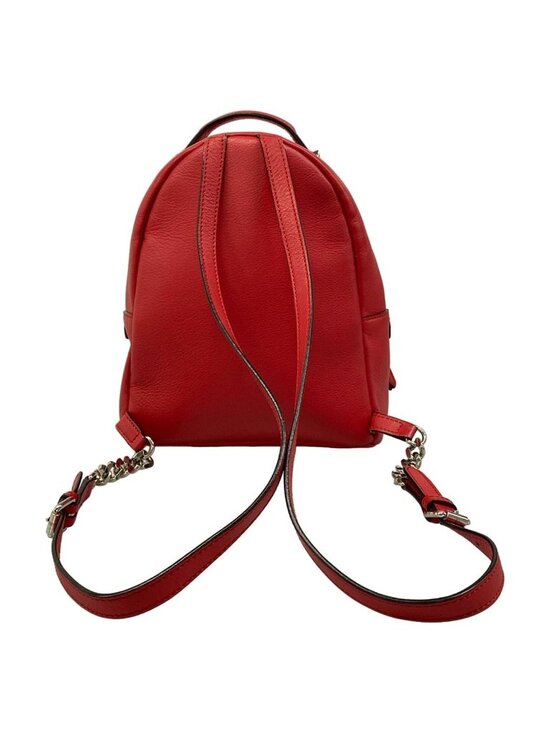 Fendi Sac Mini Backpack Red Studs Leather main image 13